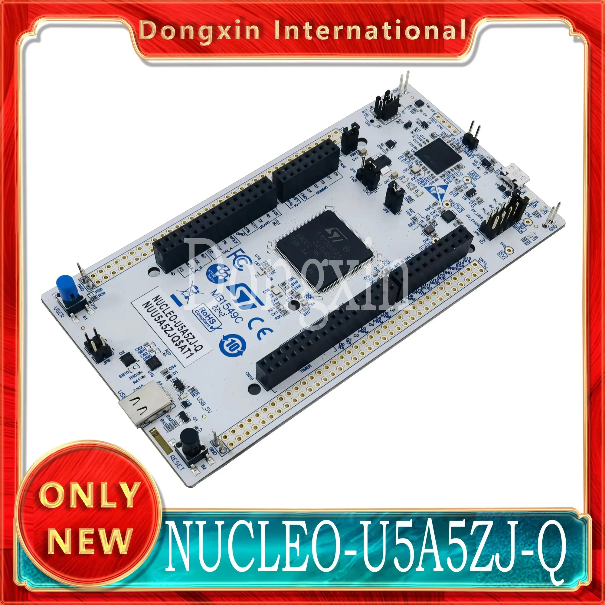 

NUCLEO-U5A5ZJ-Q STM32 Nucleo-144 development board STM32U5A5ZJT6 MCU