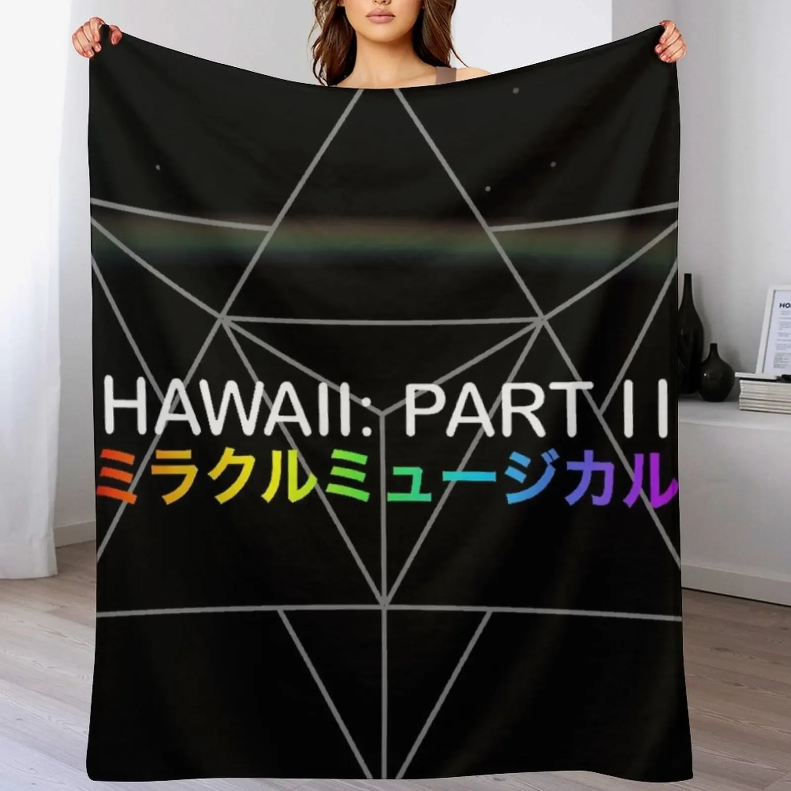 

Hawaii: Part ii Throw Blanket Hairy Heavy Large Beautifuls Blankets