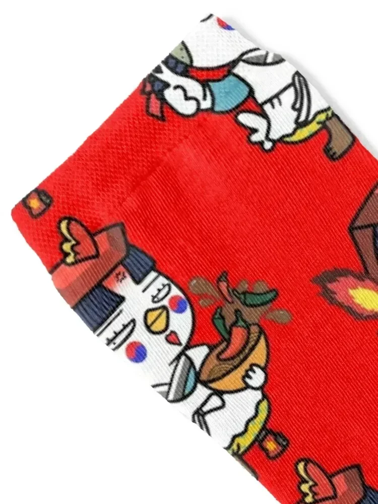 Hot Spicy Chicken Socks sport japanese fashion Socks Ladies Men's