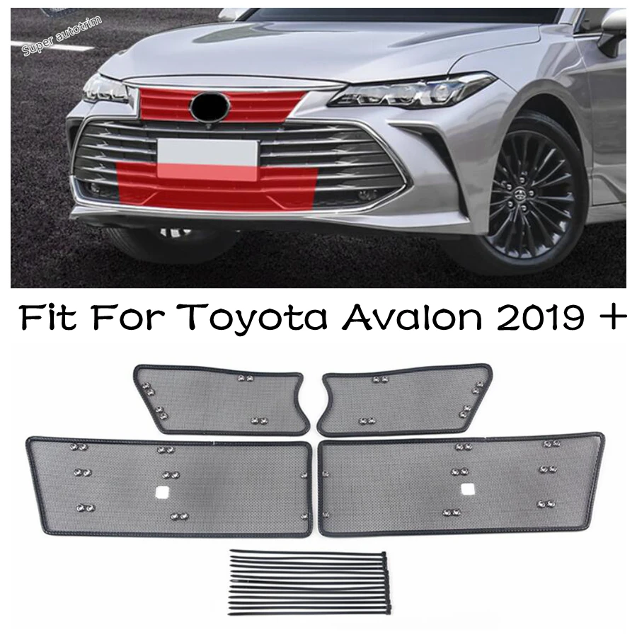 

Car Front Grille Insert Net Insect Mesh Screening Protection Refit Kit Exterior Accessories Fit For Toyota Avalon 2019 - 2022