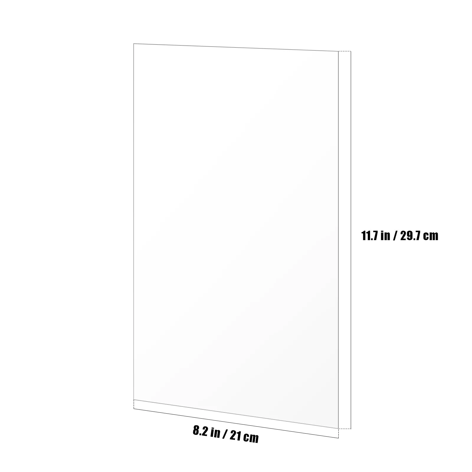 10pcs Clear Plastic Sheets A4 Transparent Painting Boards For Photo Display Signage Crafts Diy Projects Picture Framing Supplies view 5
