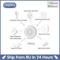 Aqara Smart Home Kits Gateway M1S Hub Zigbee Temperature Sensor Door Body Sensors Work With XiaoMi Home APP HomeKit