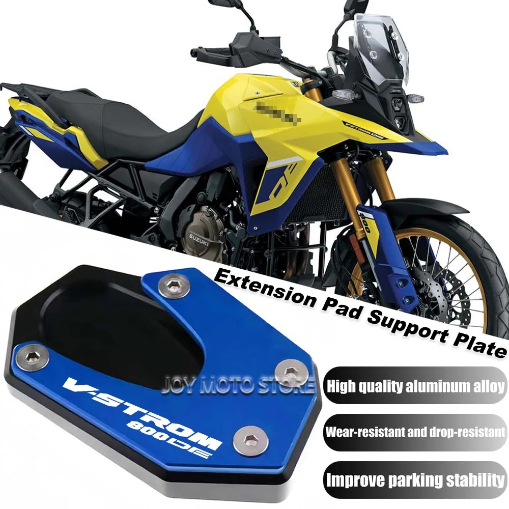 

For V-strom 800de v-strom 800de Motorcycle Kickstand Foot Side Stand Extension Pad Support Plate