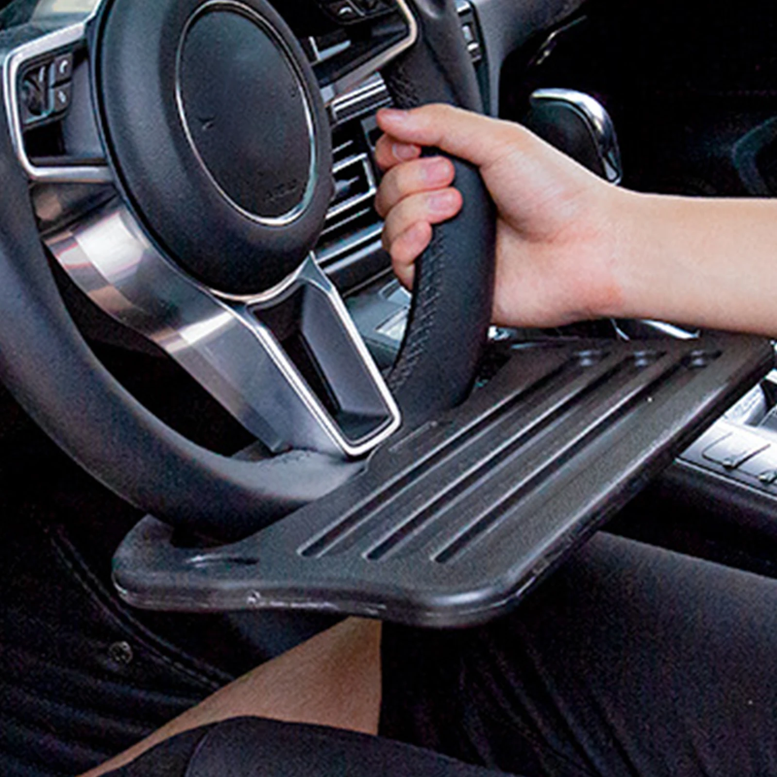 Car Holder Tablet Stand Drink Holder Universal Steering Wheel Tablet Car Holder iPad Stand Desk Table iPad Support Wheel Tray