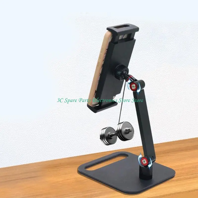 SZ Ergonomic Portable Monitor Stand 360Swivel Arm Aluminum Construction for Home