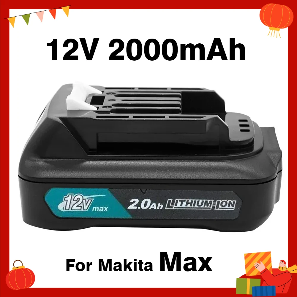 ️️ 🍀 for Makita 💯 Power Tools BL1015 BL1040B BL1020B BL1041 BL1016 BL1021 2000mAh Li-ion 10.8V 12V  Rechargeable Max Battery