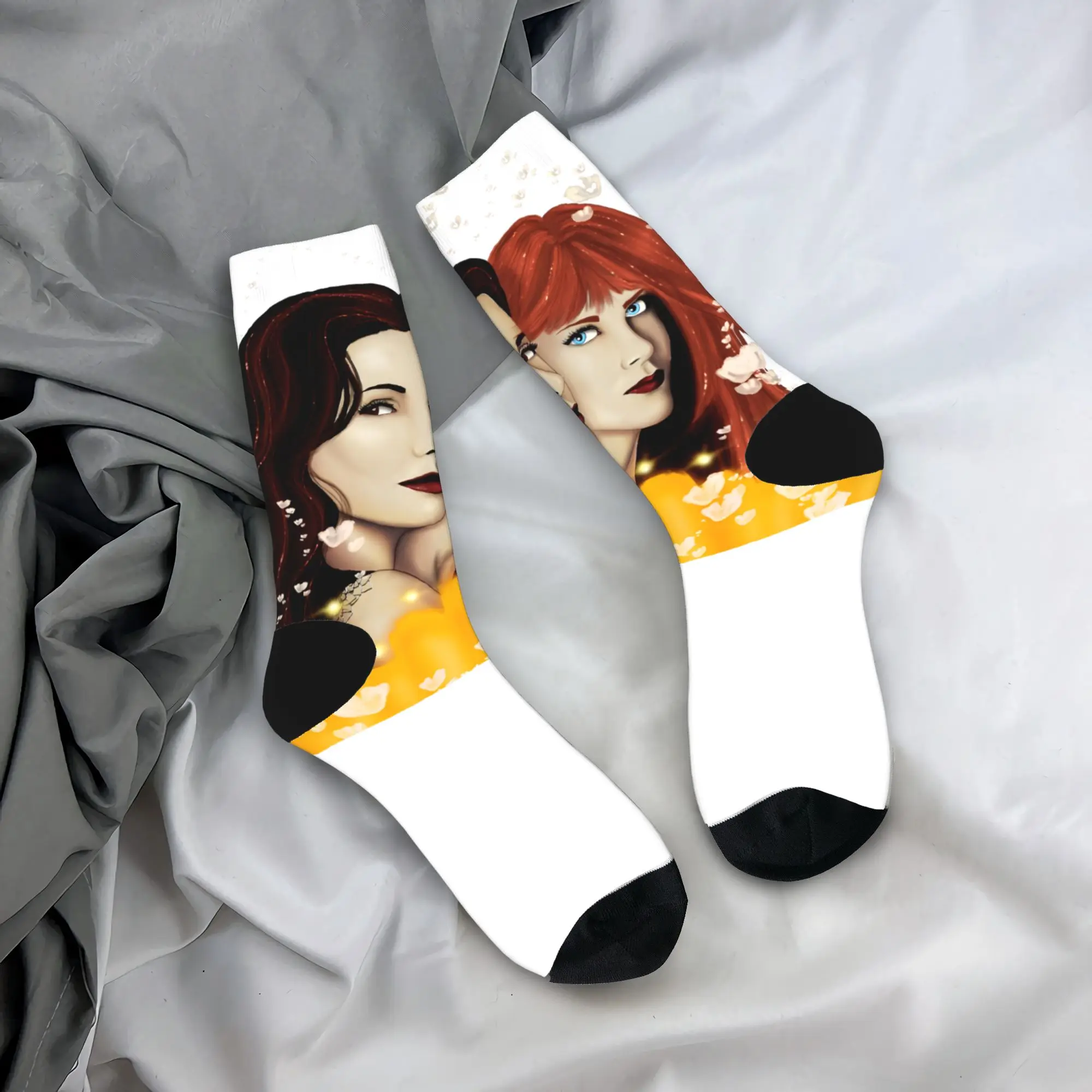Practical Magics Stockings Women Men  Socks Medium Soft Casual Socks Autumn Skateboard Non-Slip Design Socks Gift Idea