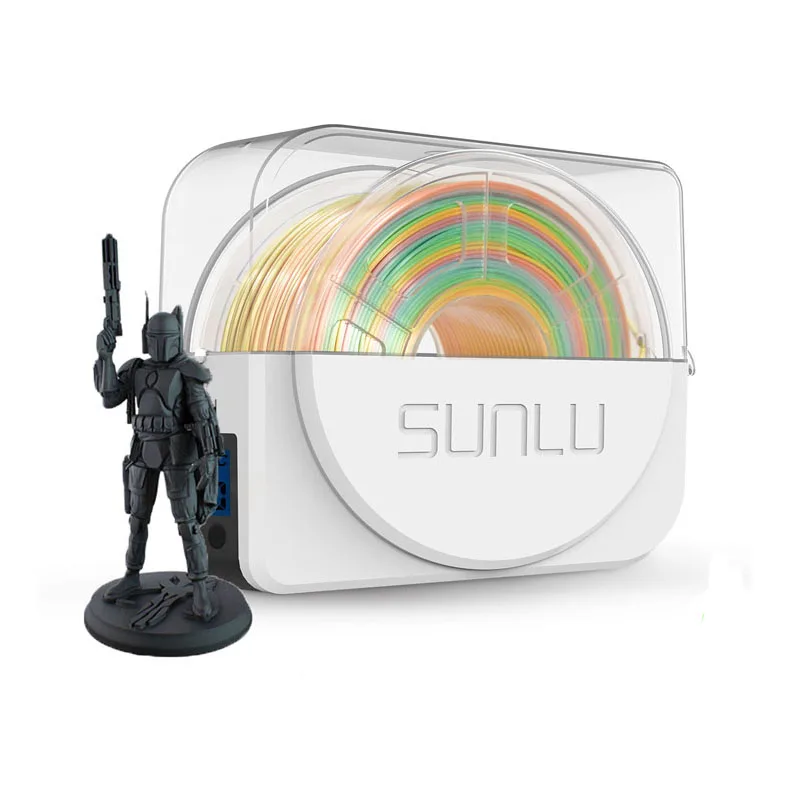 SUNLU S1 3D Printer Filament Drying Box Storage Holder Box Keeping Filament Dry Holder Suitable for PLA/PETG/SILK Filament