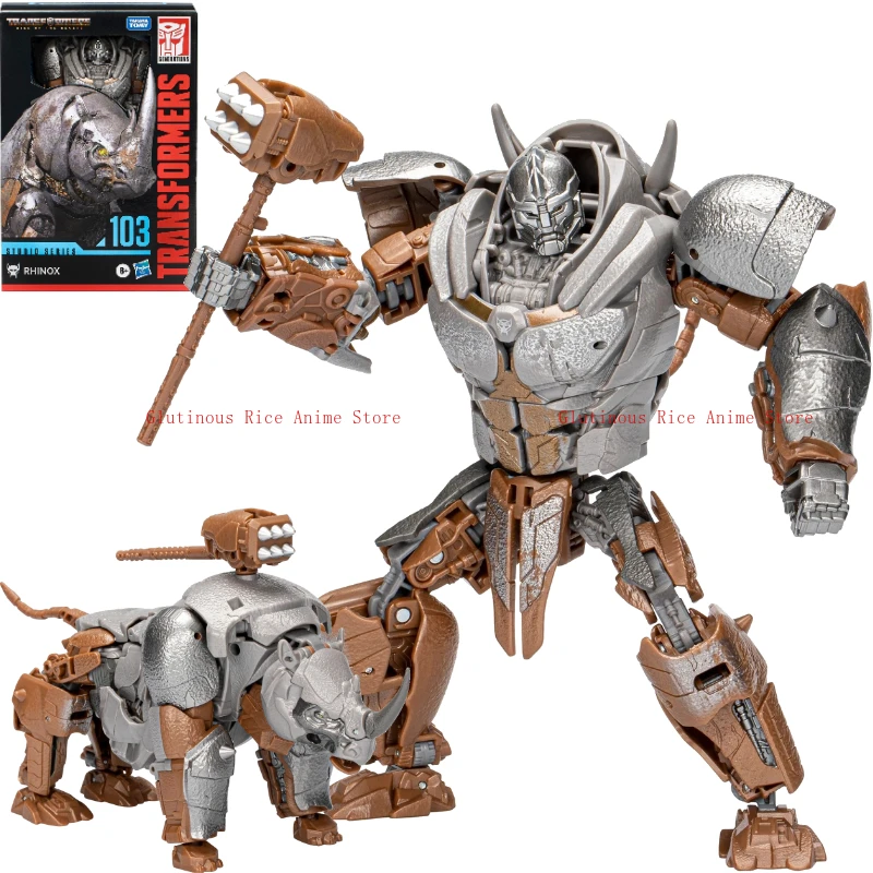 

In stock Transformer SS-103 V-class Rhino Handheld Robot Toy Model Ornament Birthday Gift Original Collection Brand New