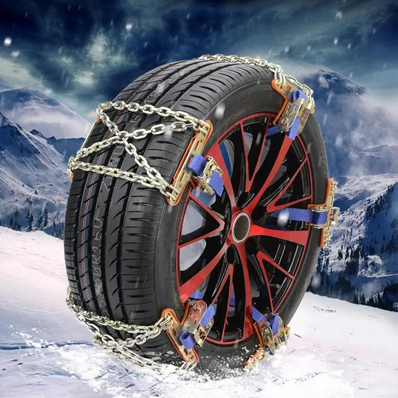 Car Tire Chains For Snow Automobile Snow Tire Chains Automobile Rain Tire Chains Truck Tire Traction Chain For Snow Ice Road