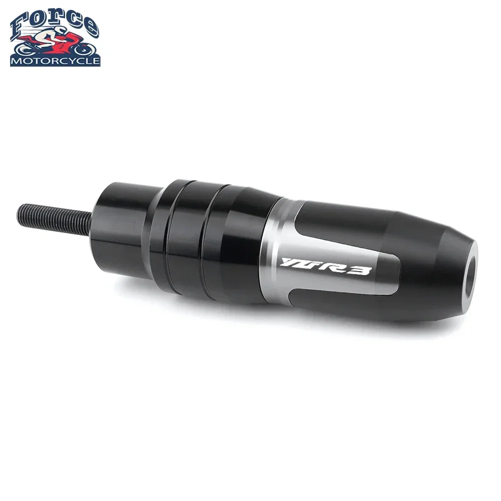 جديد صالح لياماها YZF R3 YZFR 3 YZFR3 YZF-R3 2012-2025 اكسسوارات الدراجات النارية السقوط حماية العادم المنزلق تحطم الوسادة