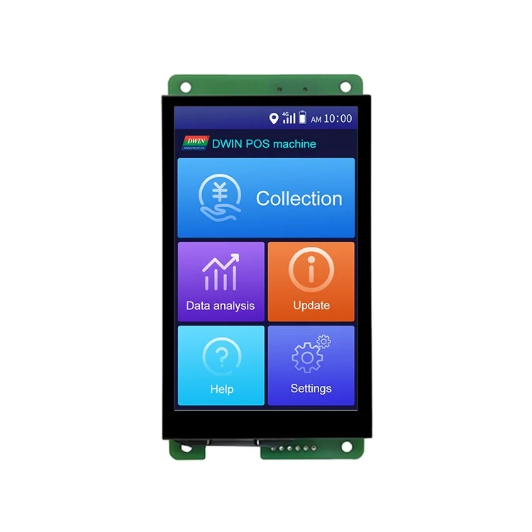 

2026 Dwin 4.3 Inch 800x480 HMI Display TFT LCD Touch Screen Smart Module 4.3" Capacitive Display Working with Arduino/ESP