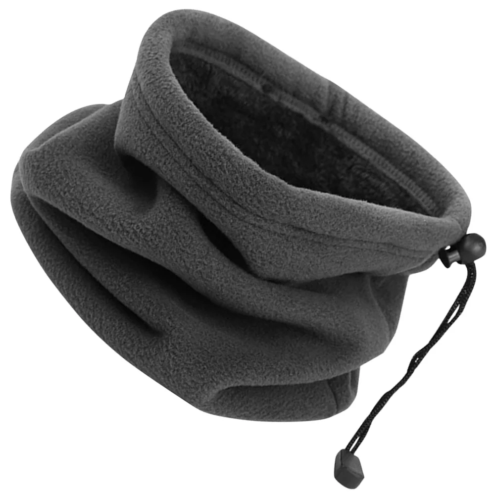 

Warm Neck Sleeve Winter Multi-Function Reusable Neck Protector Drawstring Design Outdoor Cycling Hiking Mountaineering Accessory