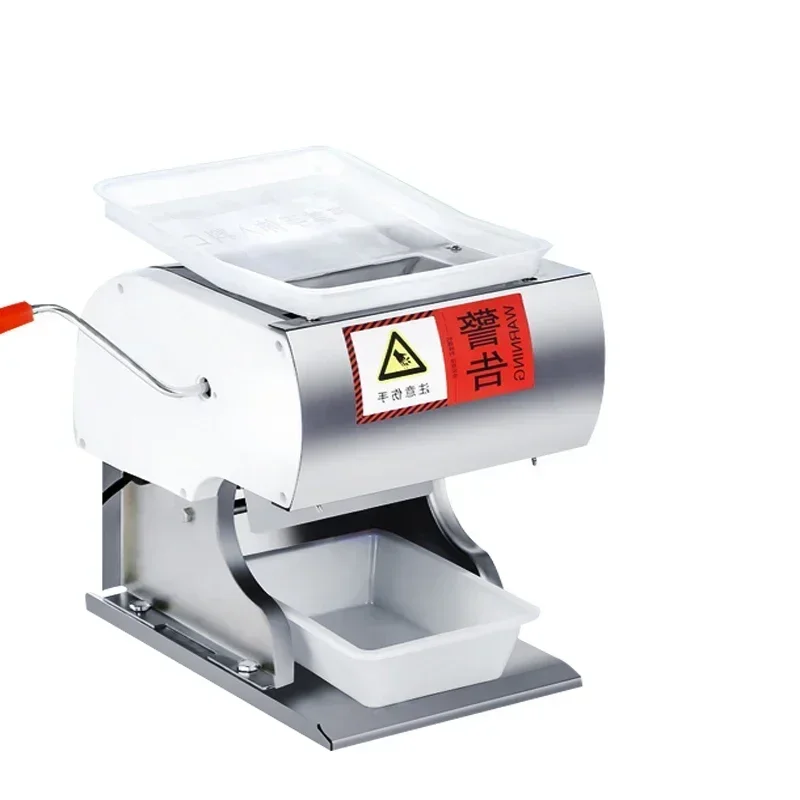 

Desktop Electric Stainless Steel Electric Meat Slicer Commercial Multi-Function Meat Slicing Machine Dicing Meat Cutter 220V 550