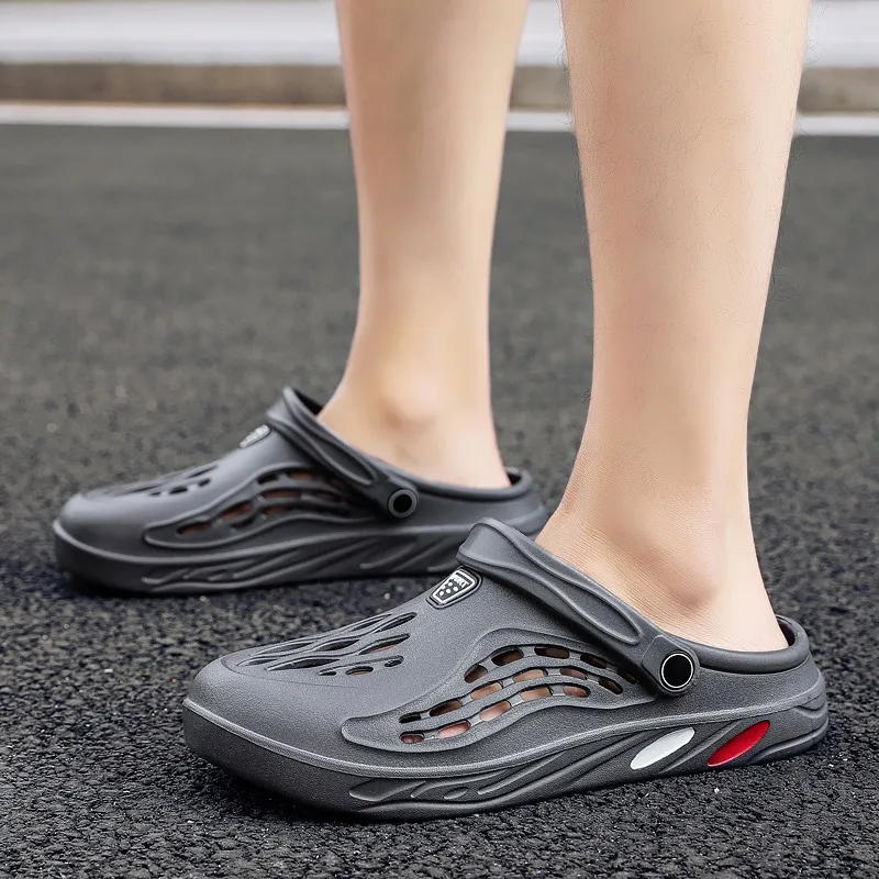 Plus Maat 47 48 49 Mannen Zomer Klompen Sandalen EVA Slippers Mannen en Vrouwen Tuin Schoenen Strand Sandalen Paar Outdoor Huis Slides