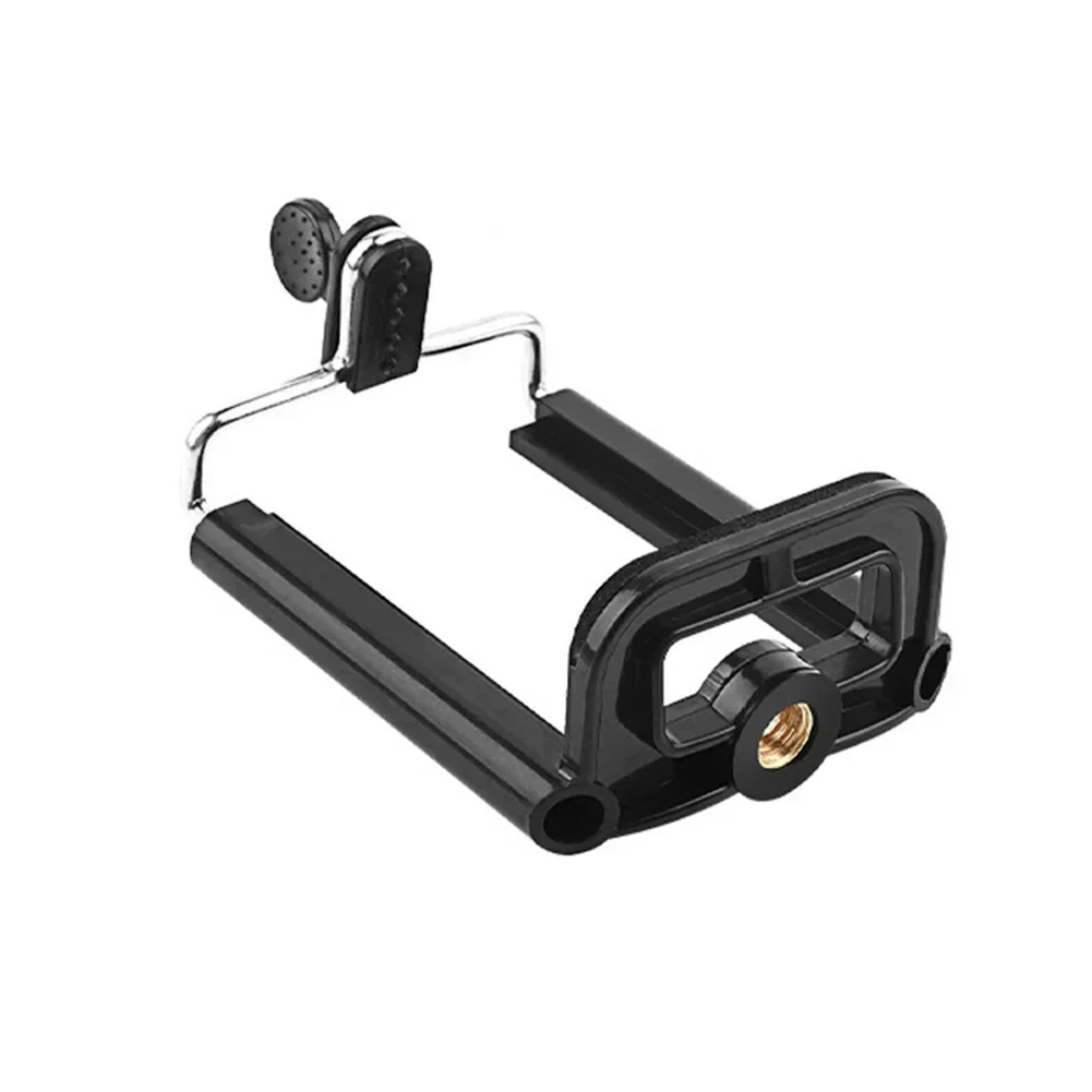 Moblie Phone Clip Tripod Mount Holder Camera Tripod Stand Suporte Celular Clip Clamp Bracket Monopod Selfie Stick Stand Adapter