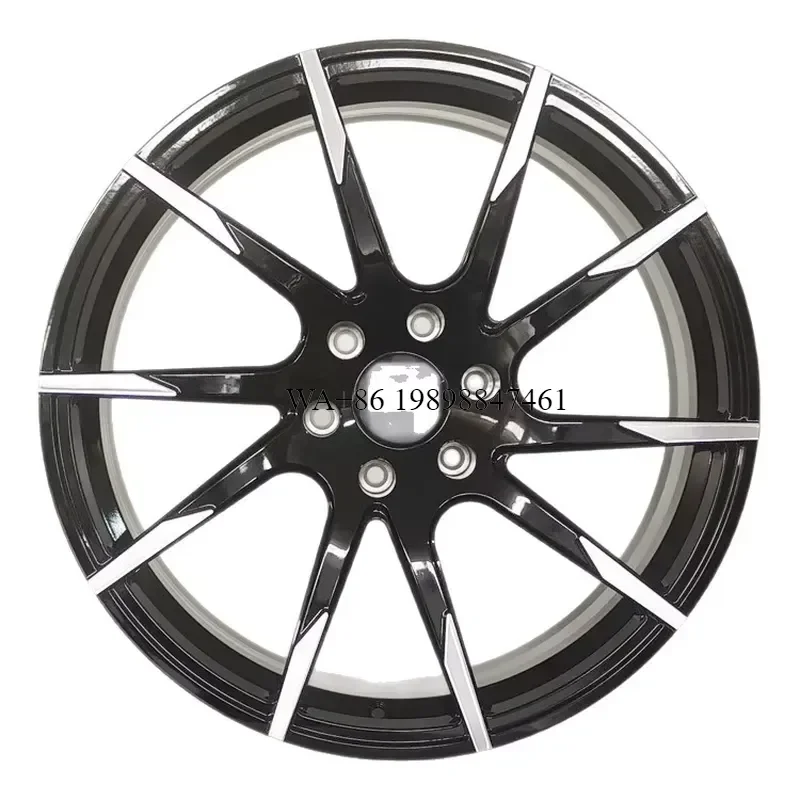 New Forged Custom Tuned 22 Inch 8J 4x4 Wheels 6x139.7 Bolt Pattern Black Finish Multiple Spokes Design for Escalade Aluminum