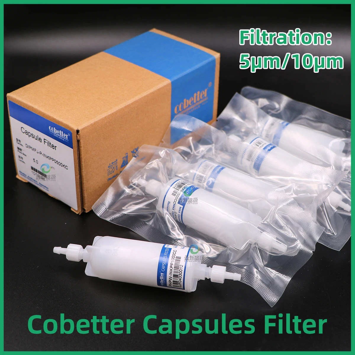 

Чернильный фильтр Cobetter 5 мкм 10 мкм для Flora GZ JHF Docan HandTop экосольвентный принтер УФ-машина капсулы фильтр 5 микрон