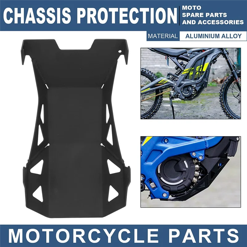 Skid Plate, Dirt Bike Engine Chassis Protection Cover Guard for Surron Light Bee Sur-Ron X/S