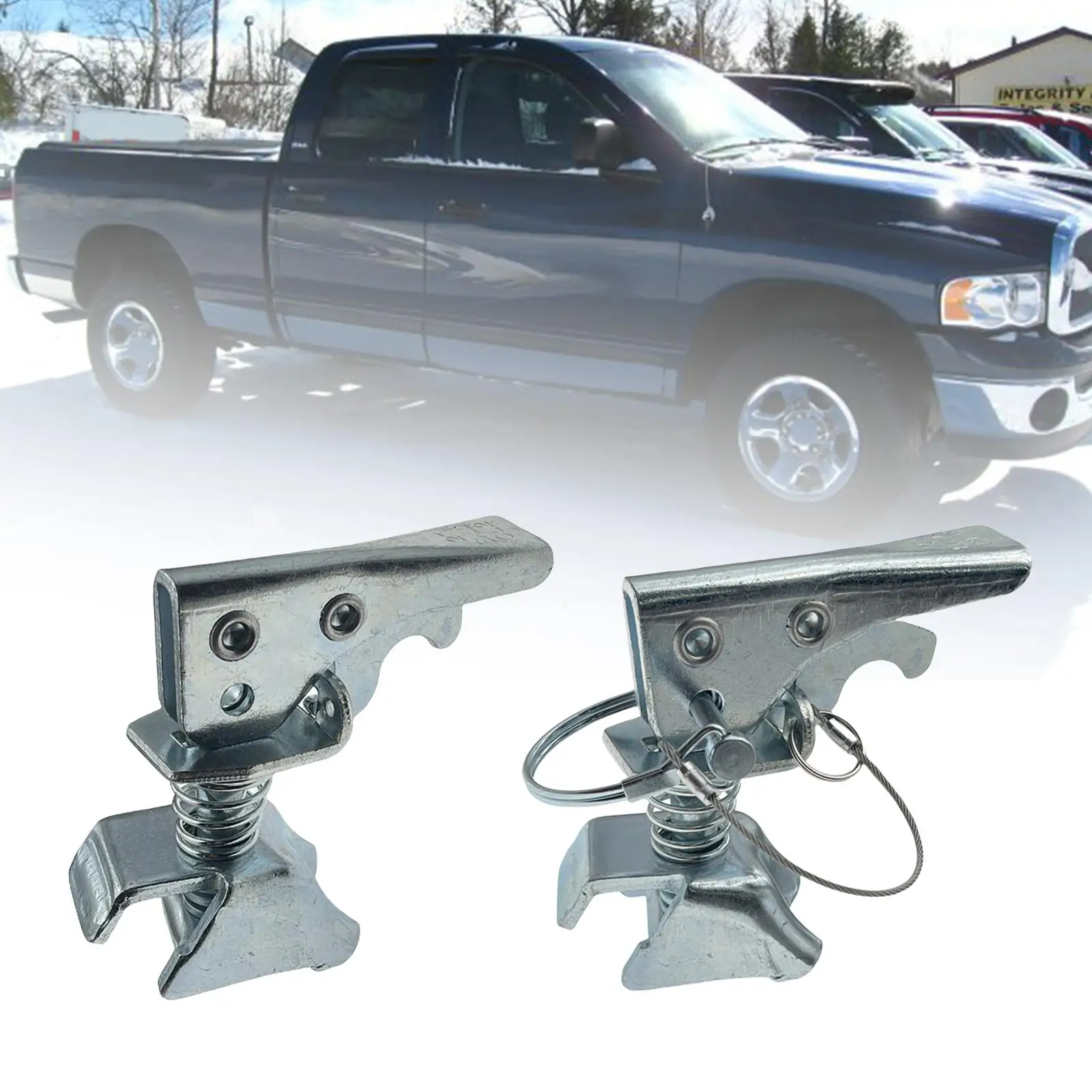 Trailer Hitch Ball Coupler Multifunctional Accessories Easy Install Handle