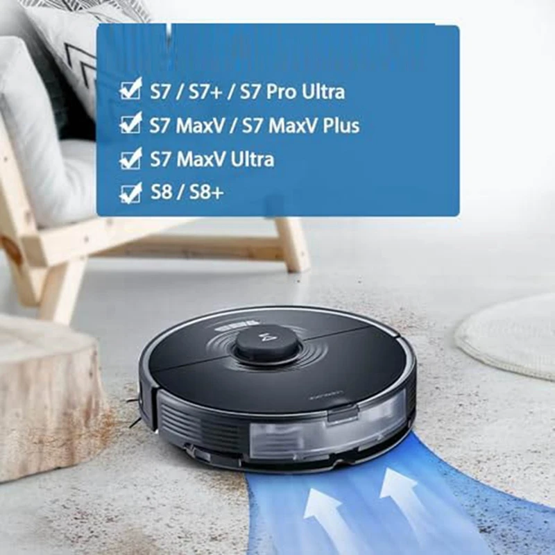 Conjunto de acessórios para xiaomi roborock s7/s7 +/s7 maxv/s7 maxv plus/s7 maxv ultra/s8/s8 + aspirador de pó peças reposição acessórios