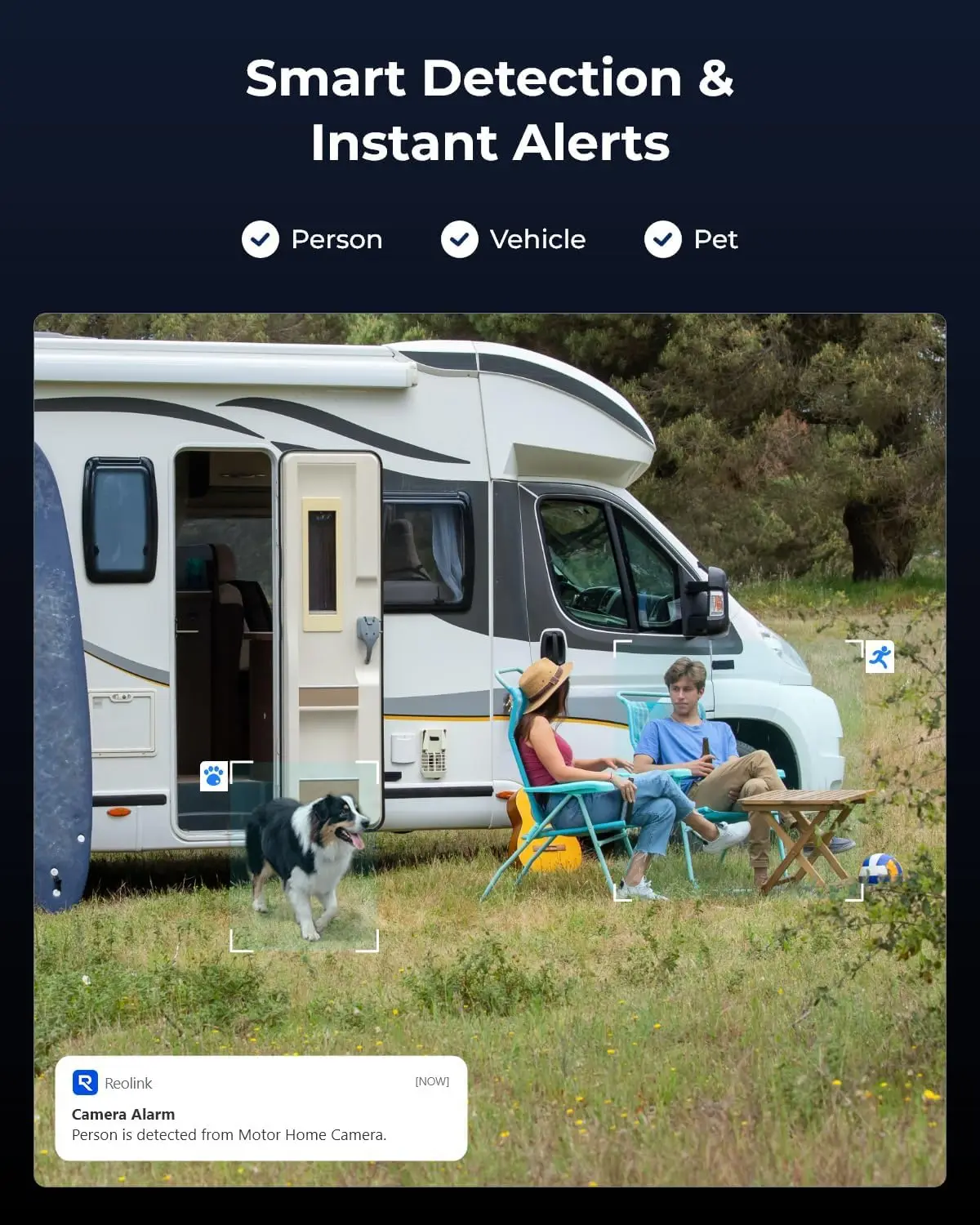 4K Dual Lens 4G LTE Outdoor Security Camera with Solar Power, Auto Tracking, and Color Night Vision