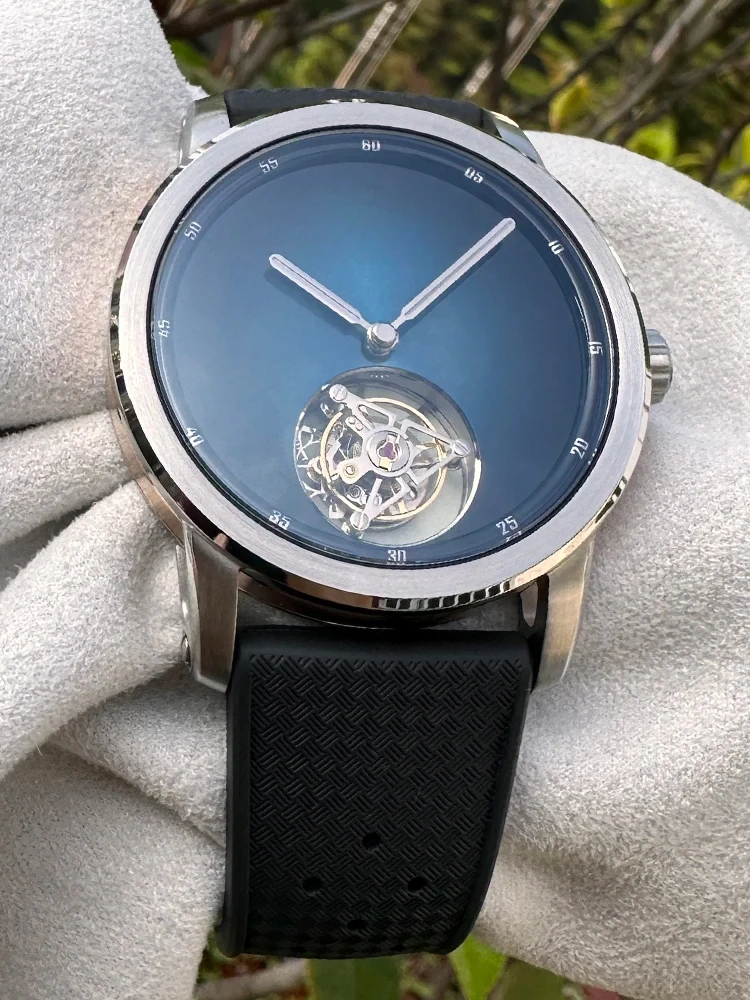 Customized Men's Mechanical Watch MC-03 Series CAL.0031 Flying Tourbillon Mechanical Watch Hand Carved Night Light