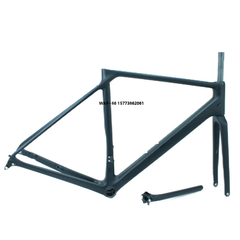 

Рама из углеродного волокна 700c Дисковый тормоз Рама велосипеда на заказ Внутренний трос из углеродного волокна Карбоновая рама велосипеда