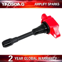 1PCS HIGH PERFORMANCE IGNITION COIL UF509 UF549 22448-JA00C FOR NISSAN Sentra Tiida March Versa Cube Altima X-Trail L4