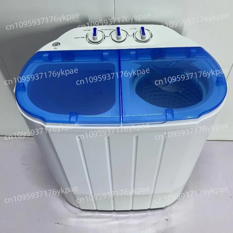 

Полуавтоматическая двухцилиндровая пластиковая стиральная машина с сушилкой, 4 кг, бытовая мини-стиральная машина для детей и детей