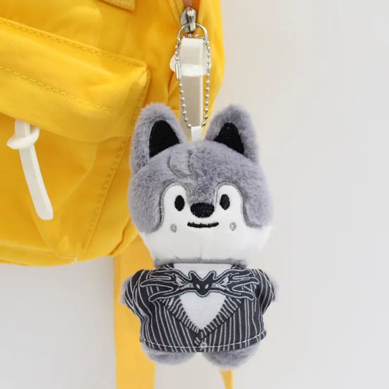 SKZOO K-pop Stray Kids Plush Keychain Accessories Cartoon Stuffed Toys STAY Bang Chan Star Figurine Keychain Children's Gifts