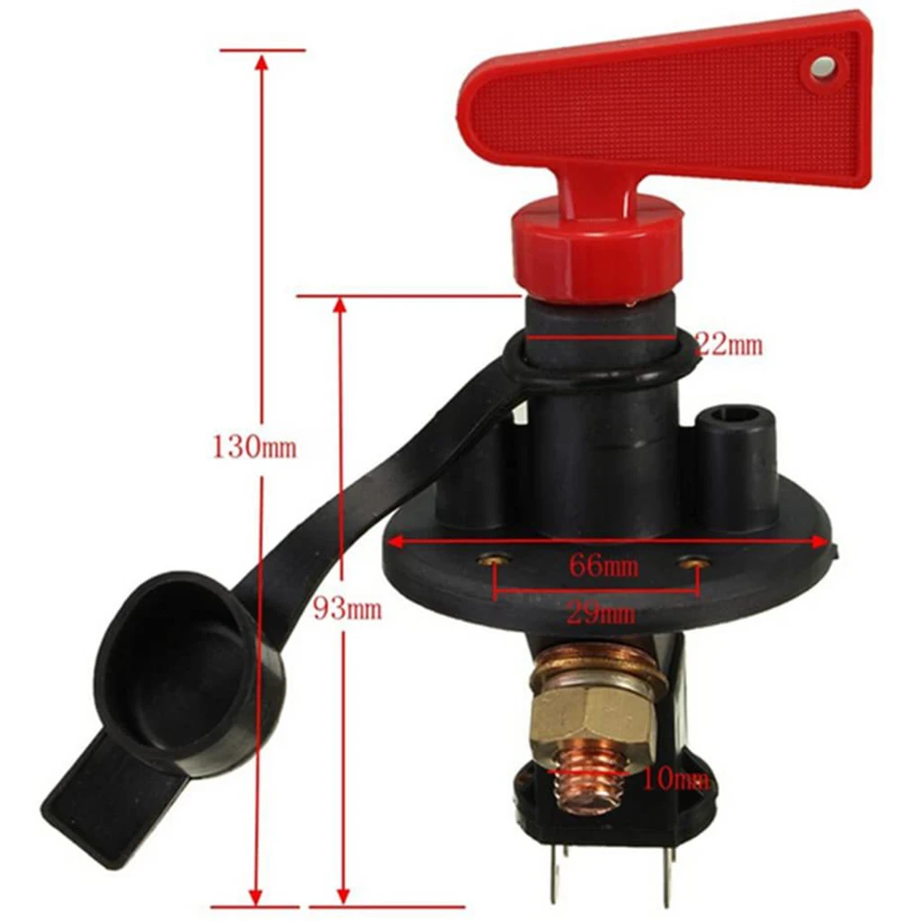 4 محطات عازل البطارية 12/24 فولت Fia نوع عدة أمبير قطع البطارية ل #6