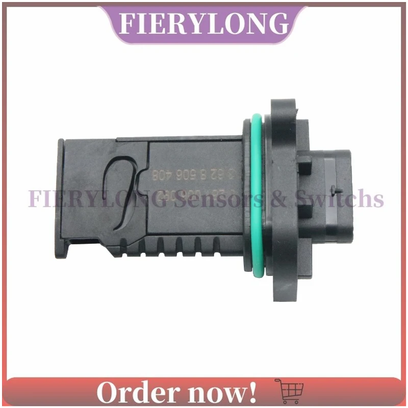 13628506408 Mass Air Flow Sensor MAF For Mini R56 Clubman Convertible Countryman Coupe Paceman Roadster 0281006092 8506408