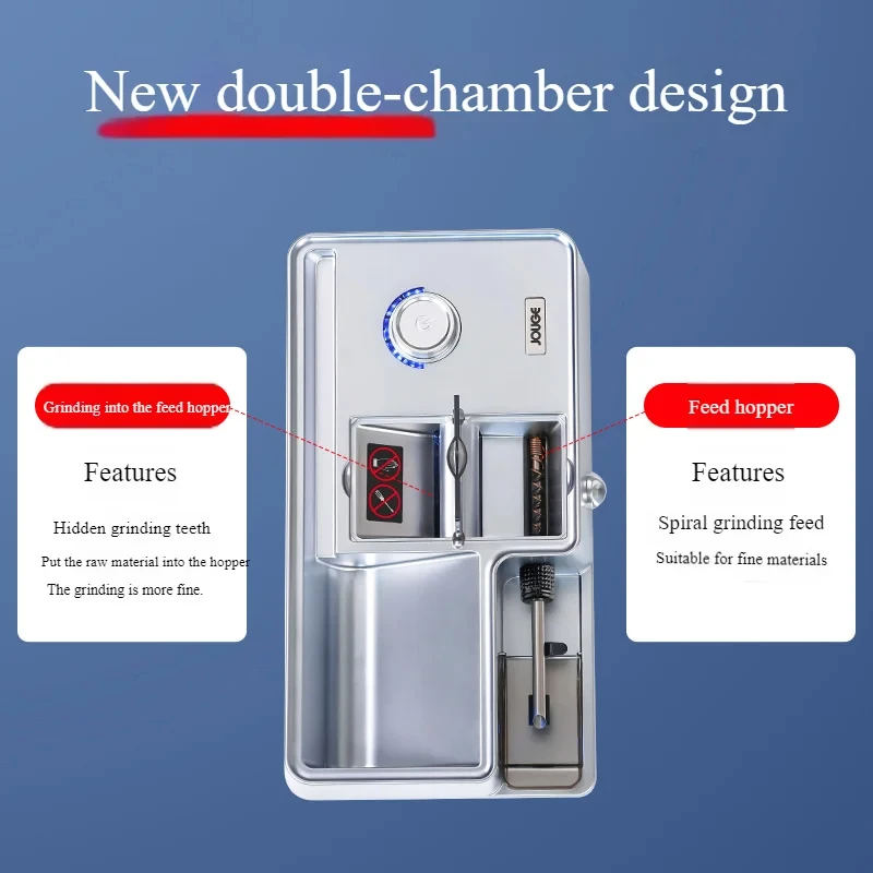 3-in-1 Automatic Cigarette Maker with Smart Sensor Counter Electric Roller for 5.5, 6.5, 8mm Tubes Tobacco Filling Machine - view 6