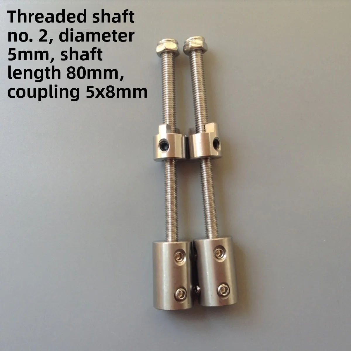 Stainless Steel Coupling, Water Pipe Boat, Mesh Boat, 5mm Drive Shaft, Motor Extension Shaft, Propeller Installation Shaft