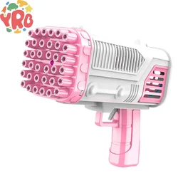 Bazooka-secador de cabelo automático para crianças, pistola de 36 buracos, modelagem de cabelo, jogos ao ar livre, brinquedos essenciais para crianças