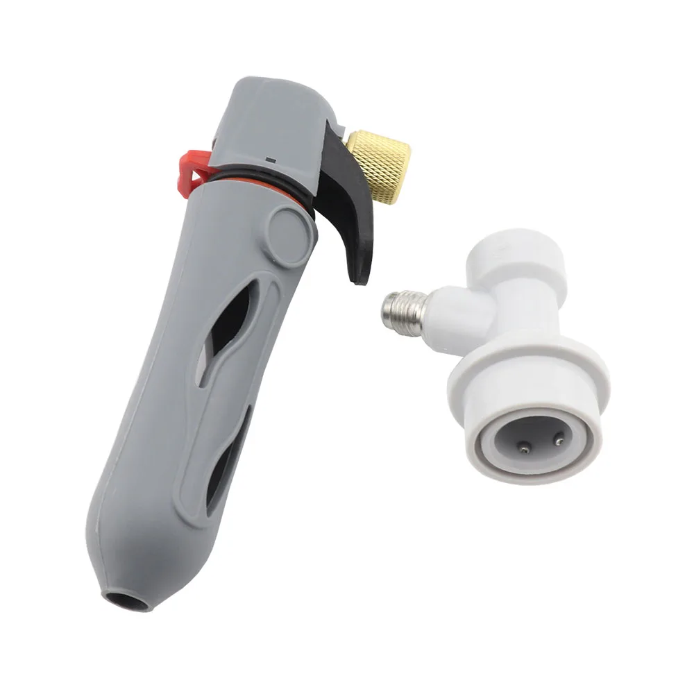 

Портативный инжектор для заправки CO2-бутылок с шаровым разъёмом для домашнего пивоварения, розлива пива и приготовления газированных напитков (Corneilus)