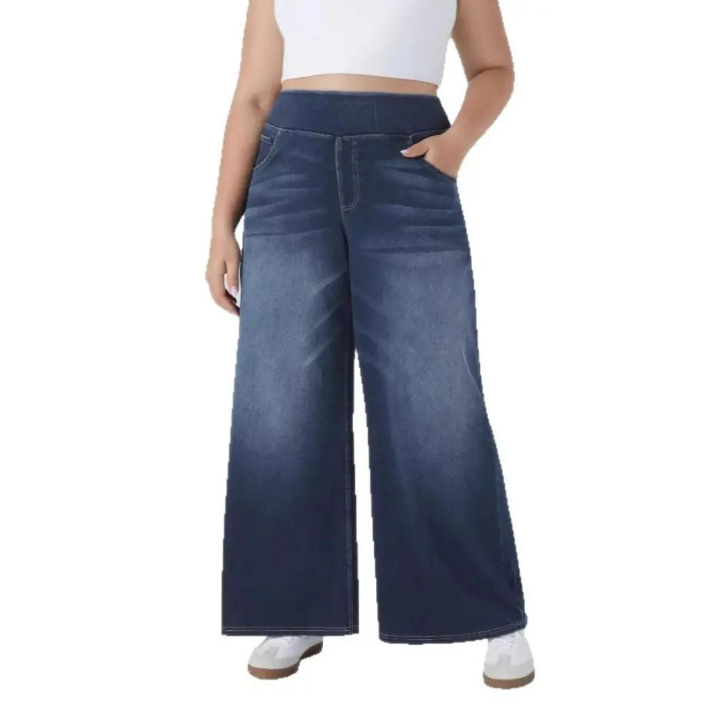 

Women's Slim-fit Skinny Pants Jeans European And American Style Fashion High Waist Classic Blue
