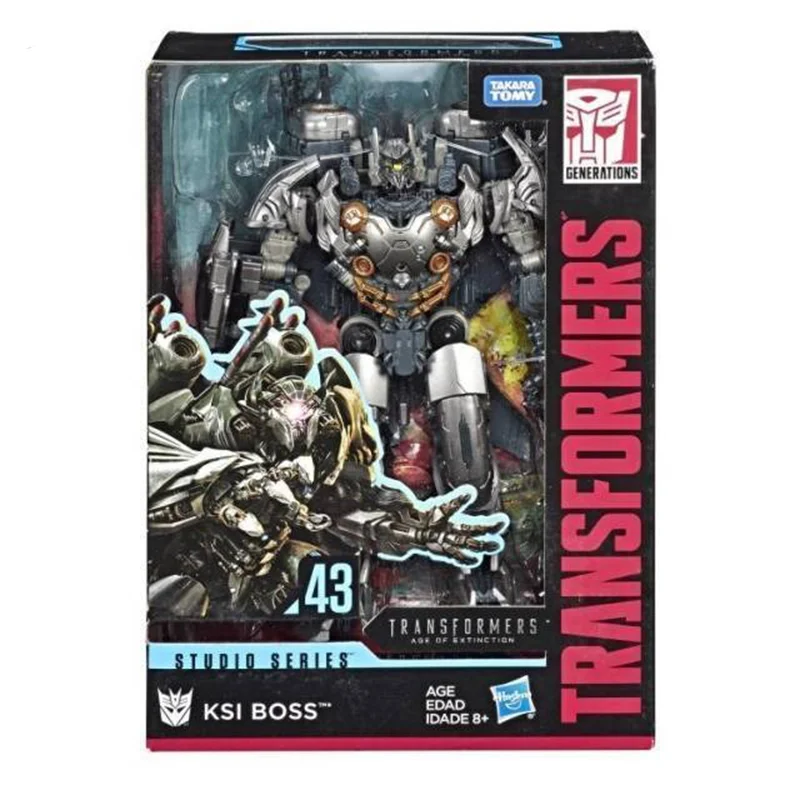 Hasbro Transformers Studio Series SS43 Ksi Boss 18Cm Voyager Class Anime Originale Action Figure Modello Giocattolo Collezione Regalo