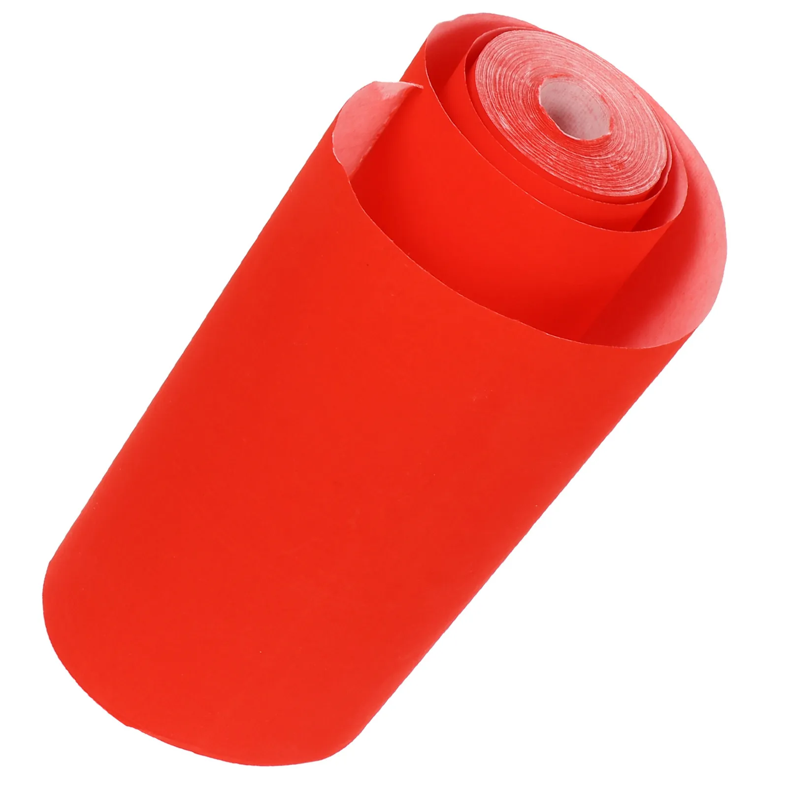 Red Xuan Paper Roll Thick Bamboo Pulp High Quality Soft Compatible for DIY Couplets Spring Festival Decor Chinese