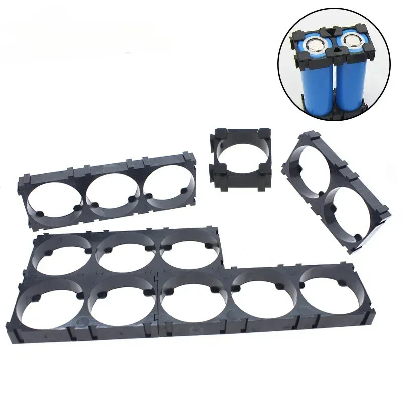 

20pcs Battery Bracket 18650/21700 Safety Anti Vibration Holder Lithium Batteries Support Stand Plastic Holder Brackets