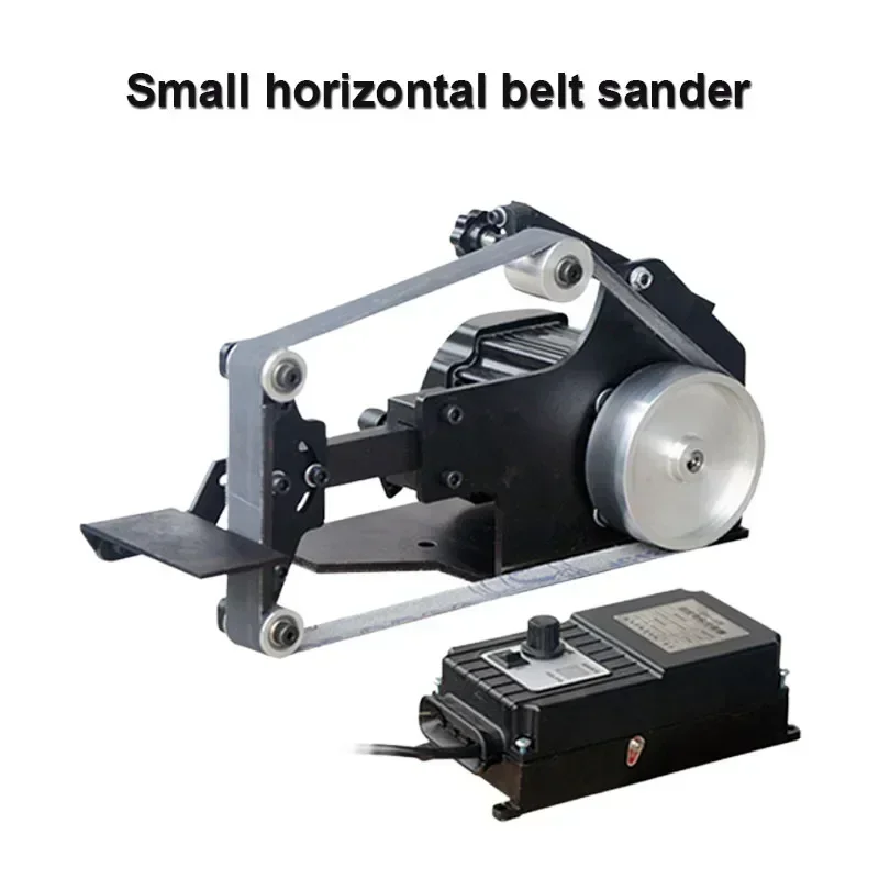 For Multifunctional Brushless Abrasive Belt Machine Used For Polishing Wood/Metal/Plastic/Stone Mini Grinding Machine 800W