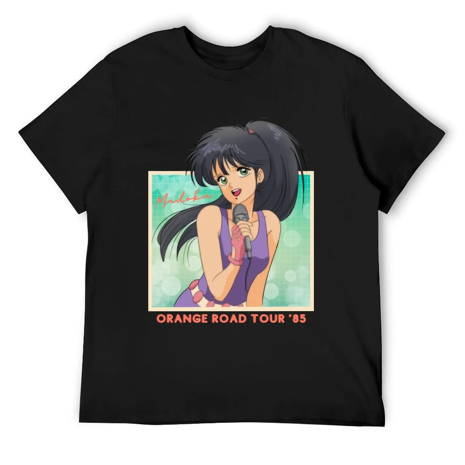 Kimagure Orange Road Madoka Ayukawa T-Shirt quick-drying Aesthetic clothing custom t shirt men t shirts high quality