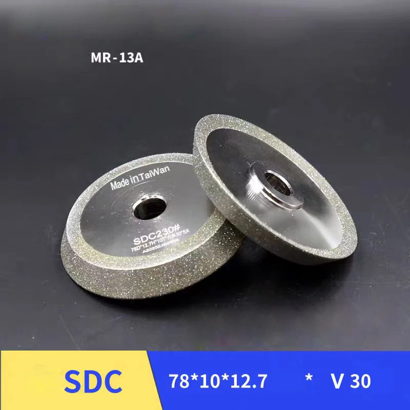 Broca Fresa Fresa Máquina de Moagem Liga de Diamante Rebolo Alto Cobalto Hss Sdc Cbn 13a 13b