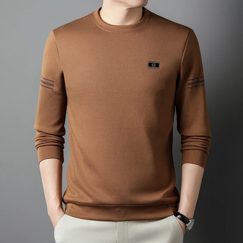 Maglione POLO Versatile da uomo autunno/inverno nuovo confortevole e Casual con peluche