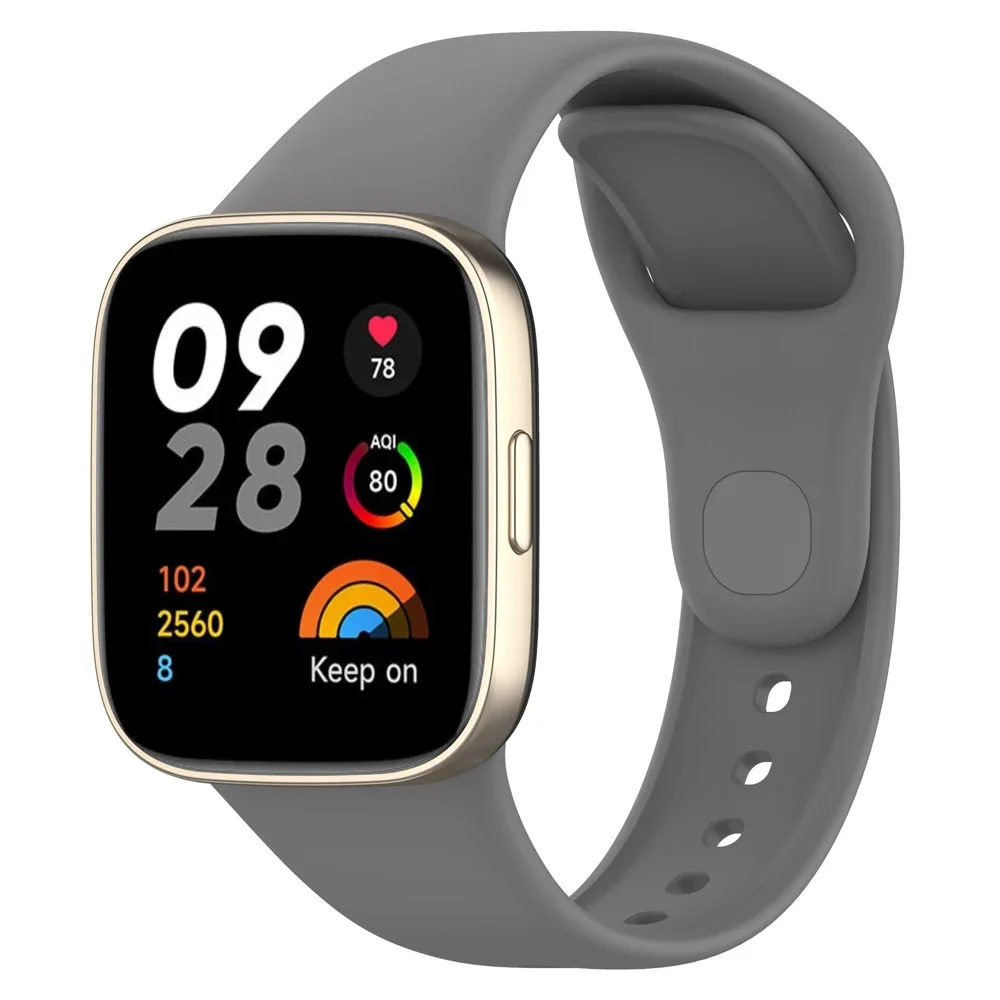 Silicone Strap para Redmi Watch 3, Active Band, Pulseira para Xiaomi Mi Watch 3 Pulseira