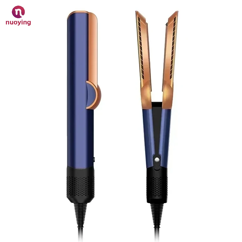 Secador y Plancha de Pelo 2 en 1, Plancha de Pelo de Calentamiento Rápido con Iones Negativos, Herramienta de Peinado de Larga Duración, Plancha de Pelo Profesional