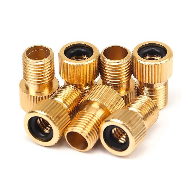 Bicycle Method Mouth Adapter/Mountain Bike Method Mouth To Beauty Mouth Adapter/Bicycle Accessories (Pure Copper)
