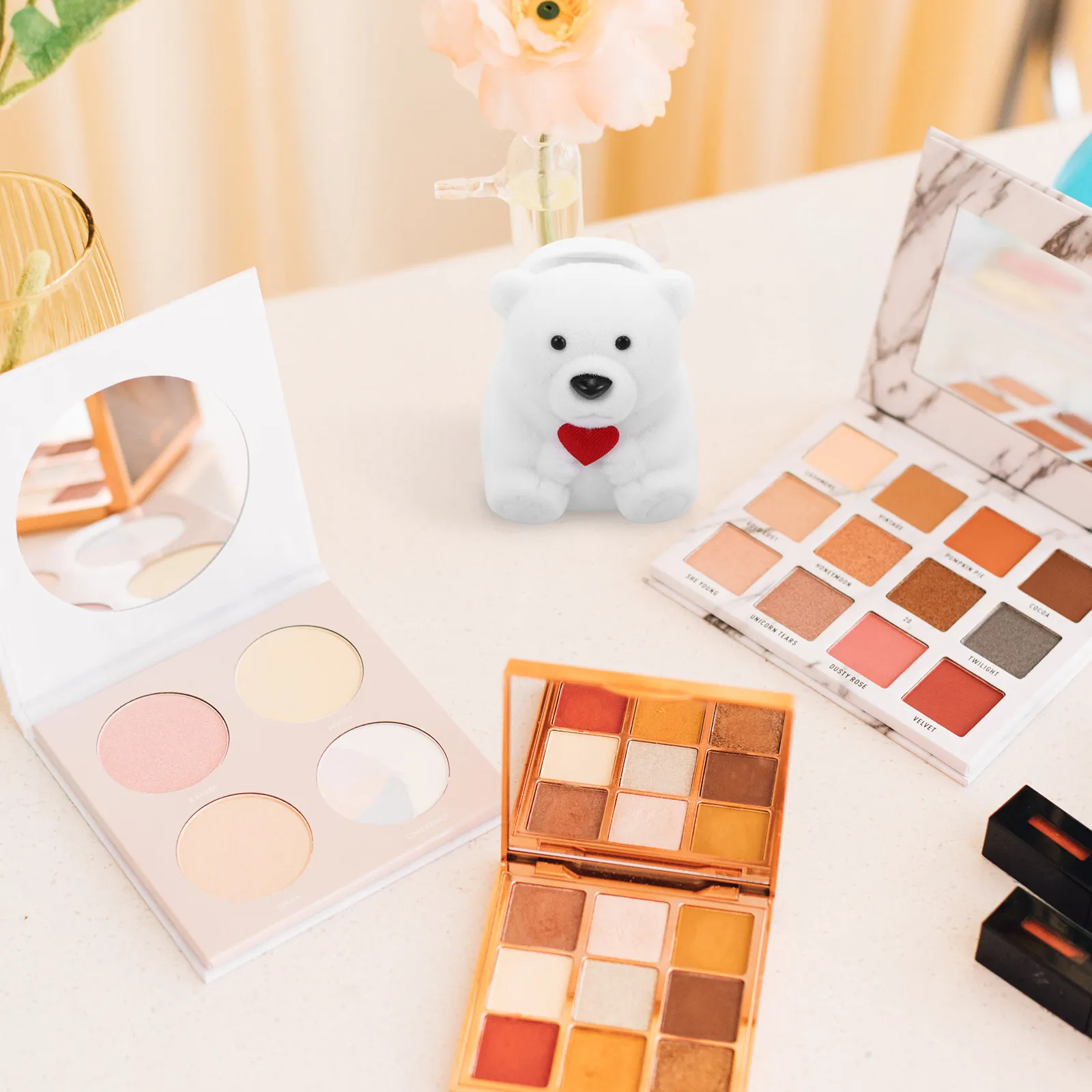 Cartoon Bear Shape Ring Box for Wedding Proposal Engagement Valentine's Day Jewelry Storage Display Case Luxury Gift