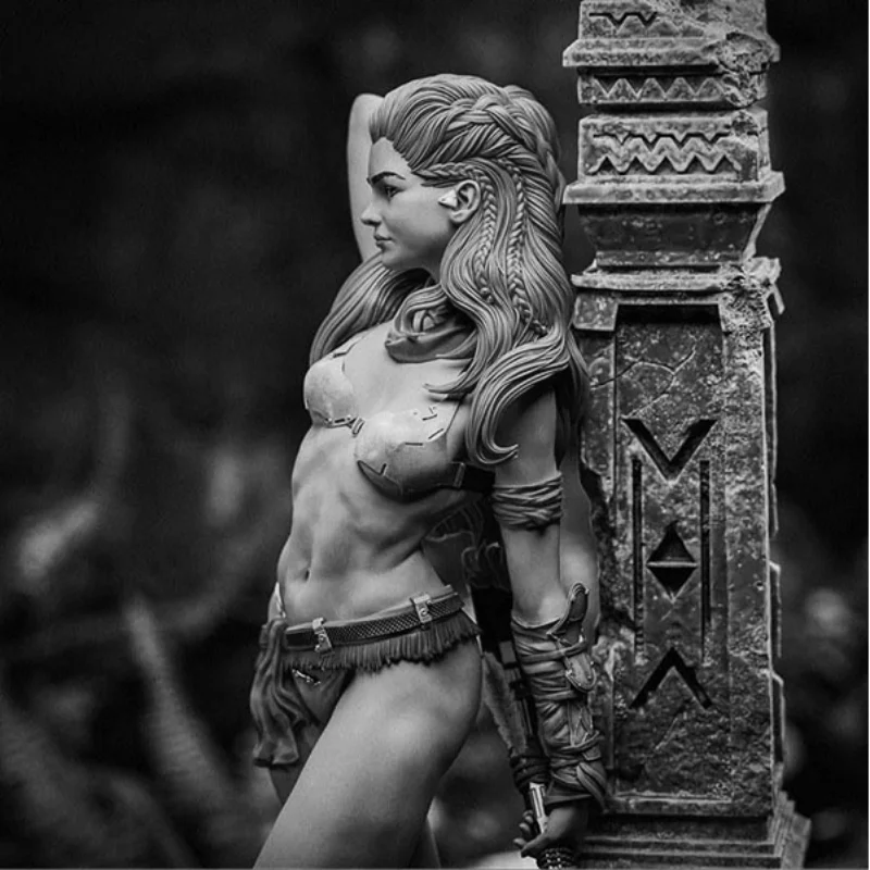 

1/24 Scale DieCast Resin Figure Model Kit Huntress Warrior NSFW Hobby Miniature Toys Unassembled Unpainted DIY Diorama
